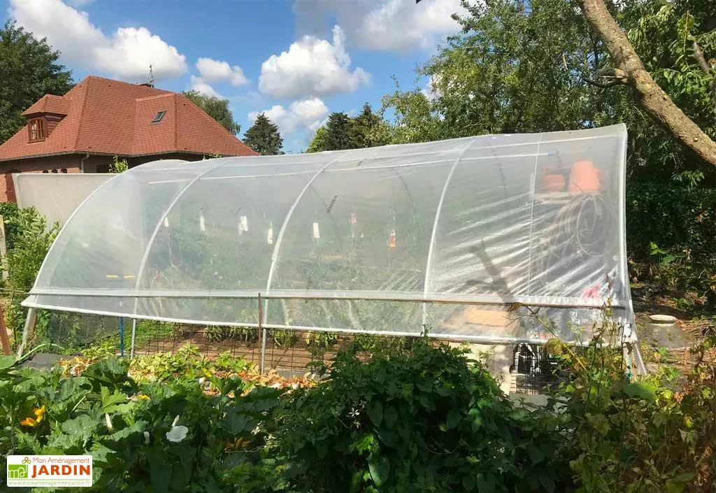 Serre Tunnel Tonneau En Polyéthylène 27 M² - Gothique 6 X 4,5 M 4 Serre Tunnel Tonneau En Polyéthylène 27 M² - Gothique 6 X 4,5 M – Image 2