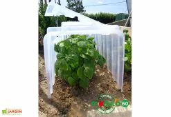 Modul'o Serre De Jardin Tunnel De Culture : Bases + Embouts + Piquets (79 X 59 X 50 Cm) -Jardinage Soldes serre tunnel jardin modulo 60 bases embouts piquets 3