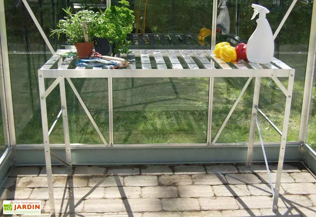 Lams Table 1 Plateau - Aluminium Laqué Vert 3 Lams Table 1 Plateau - Aluminium Laqué Vert