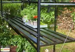 Table De Jardinage En Aluminium Pour Serre Halls Qube 66 (64 X 182 Cm)