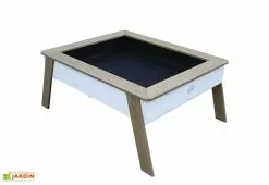 Axi Table De Culture En Bois De Hemlock - 110 X 93 X 50 Cm -Jardinage Soldes table culture bois hemlock blanc