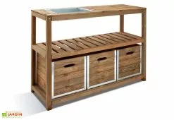 Jardipolys Table De Jardinage En Bois Traité Choko