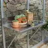Table De Rempotage En Aluminium Pour Serre Lams – 80 X 50 Cm -Jardinage Soldes table de rempotage aluminium 1