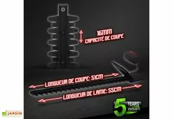 Constructor Taille Haie Sans Fil PowerShared 20V - Sans Batterie -Jardinage Soldes taille haie sans fil constructor 3