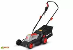 Elem Garden Tondeuse à Gazon Électrique 1800 W – 40 Cm Bac Récolteur 40 L