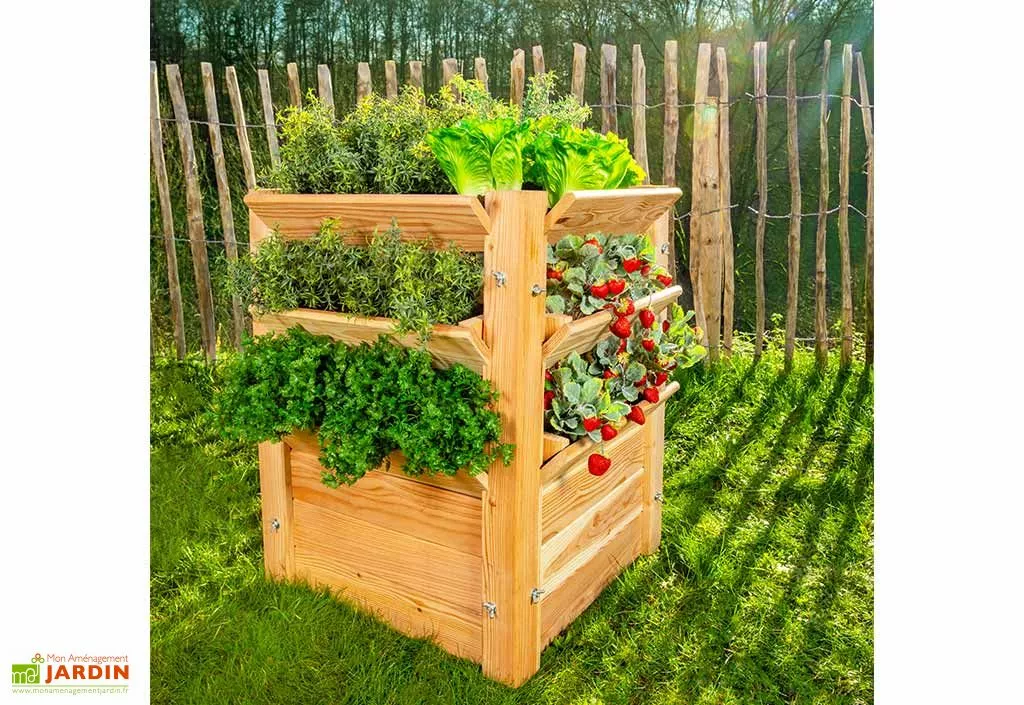 Westmann Tour De Culture Verticale En Bois De Mélèze 65 X 73 Cm 4 Westmann Tour De Culture Verticale En Bois De Mélèze 65 X 73 Cm – Image 2