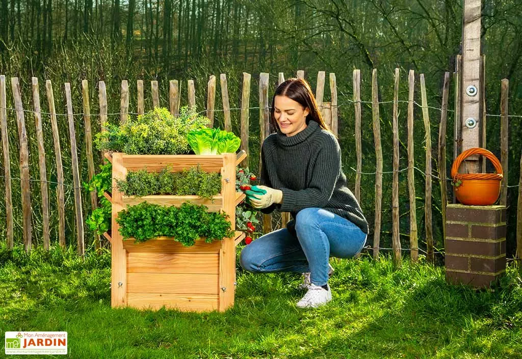 Westmann Tour De Culture Verticale En Bois De Mélèze 65 X 73 Cm 5 Westmann Tour De Culture Verticale En Bois De Mélèze 65 X 73 Cm – Image 3