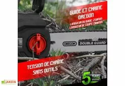 Constructor Tronçonneuse Sans Fil PowerShared 20V - Sans Batterie -Jardinage Soldes tronc onneuse sans fil powershared constructor 3