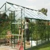 Serre De Jardin En Verre Trempé Lams 11,3 M² - Laurus Vert 2 Serre De Jardin En Verre Trempé Lams 11,3 M² - Laurus Vert -Jardinage Soldes uranus 11500 laque vert