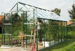 Serre De Jardin En Verre Trempé Lams 9,7 M² - Laurus Vert