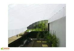 Lams Système D'Ombrage Pour Serres Chambord Et Versailles -Jardinage Soldes voile ombrage toile blanche pour serre chambord versailles 4 dimensions 1